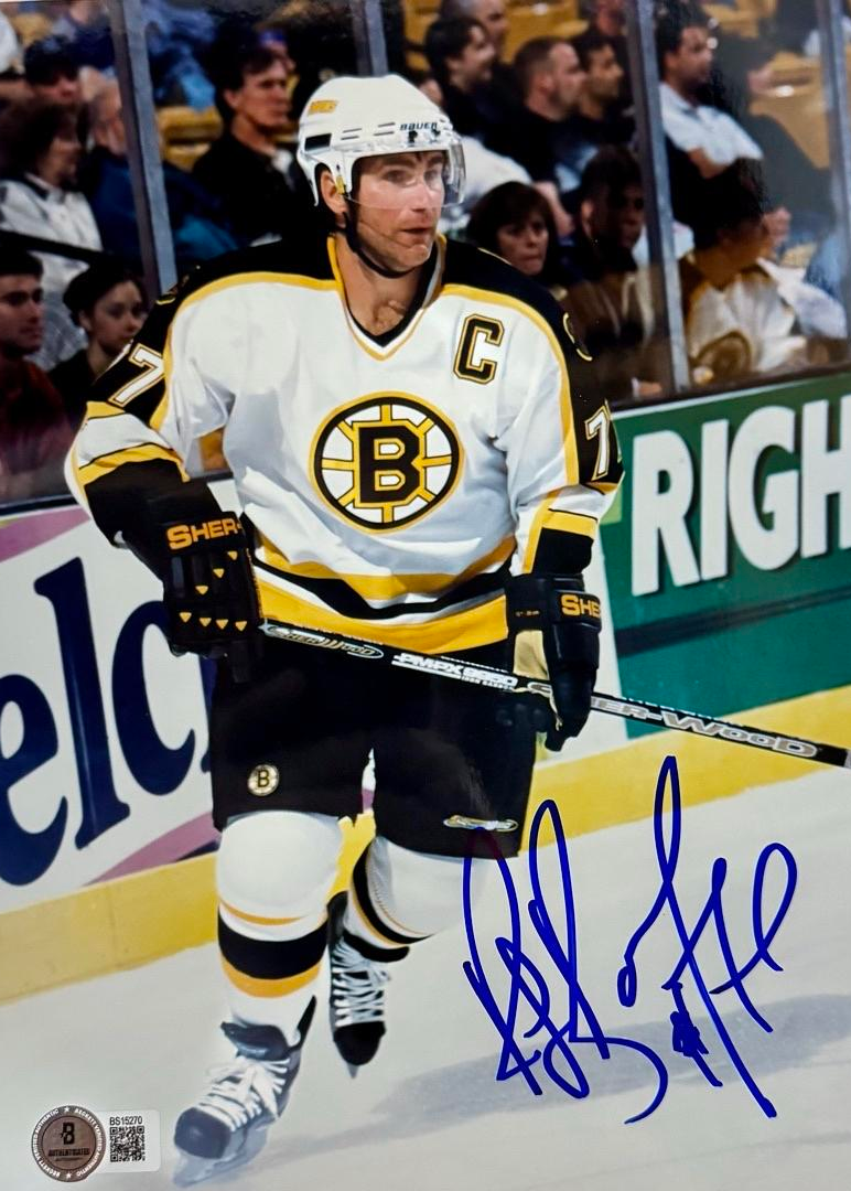 Ray Bourque Signed 8x10 Photo Boston Bruins - Beckett COA